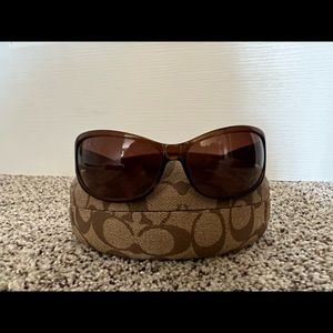 Coach Sunglasses Brown/rose